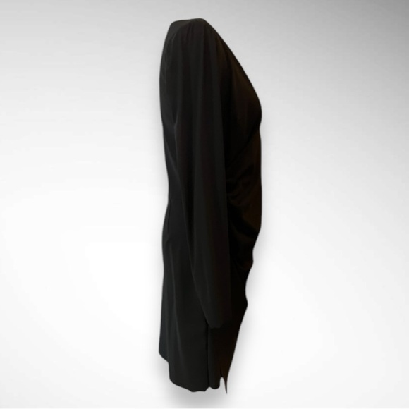 CHIARI BONI LA‎ PETITE ROBE Asymmetric Surplice Mini Cocktail Dress | EUC - Picture 6 of 7